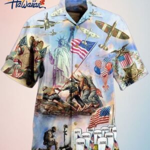 4Th Of July Happy Independence Day Veteran Hawaiian Shirt Trendy Aloha