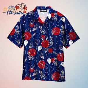 4Th Of July Party Seamless Trendy Hawaiian Shirt For Men Women Trendy Aloha