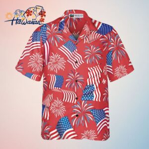 4Th Of July Patriotic Hawaiian Shirt Trendy Aloha
