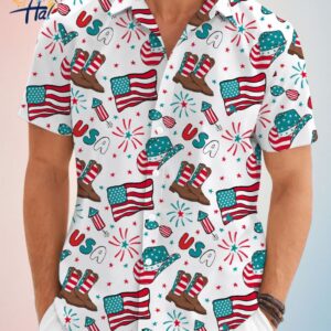 4Th Of July Western Trendy Hawaiian Shirt For Men And Women Trendy Aloha