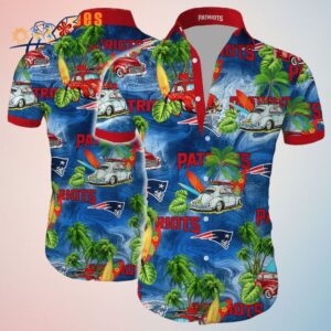 Aloha Patriots Hawaiian Shirt Patriots Gift Perfect Gifts For Your Loved Ones Trendy Aloha