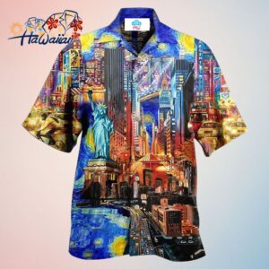 America Beloved New York City America Hawaiian Shirt Trendy Aloha Trendy Aloha