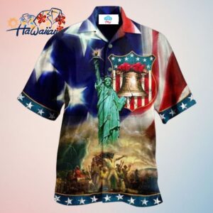 America Happy Day Freedom America Hawaiian Shirt Trendy Aloha Trendy Aloha