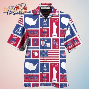 America Independence Day Happy America Hawaiian Shirt Trendy Aloha Trendy Aloha