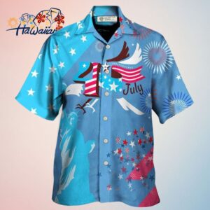 America Independence Happy Day Fourth Of July Hawaiian Shirt Trendy Aloha Trendy Aloha