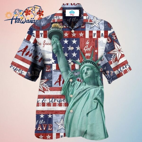America Live Free Hawaiian Shirt Trendy Aloha Trendy Aloha