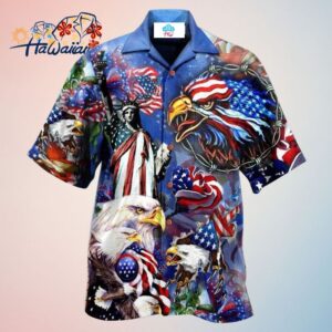 America My Heat Beats True To My Country Patriotism Hawaiian Shirt Trendy Aloha Trendy Aloha