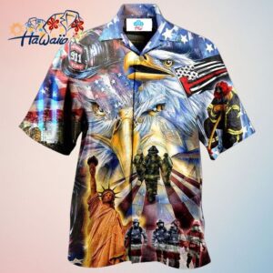America Proud Forever With Love Hawaiian Shirt Trendy Aloha Trendy Aloha