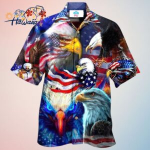 America Soar Like An Eagle Hawaiian Shirt Trendy Aloha Trendy Aloha