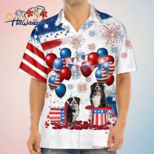 Bernese Mountain Dog Independence Day Trendy Hawaiian Shirt For Men And Women 4Th Of July Trendy Ha