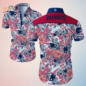Best New England Patriots Hawaiian Shirt Perfect for Cool Fans Trendy Aloha