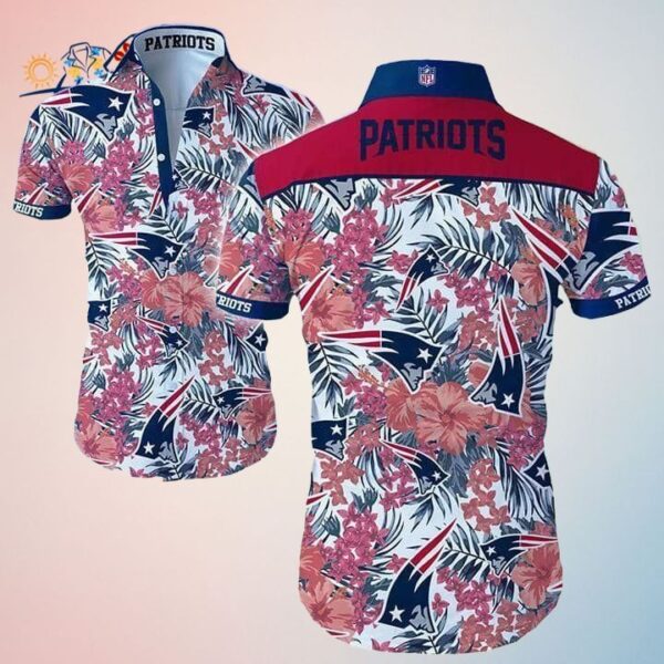 Best New England Patriots Hawaiian Shirt Perfect for Cool Fans Trendy Aloha