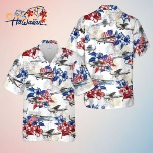 Cessna 172 4Th Of July Trendy Hawaiian Shirt Trendy Aloha