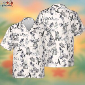 Custom 3D Print Aloha Shirt for Star Wars Fans Trendy Aloha 1