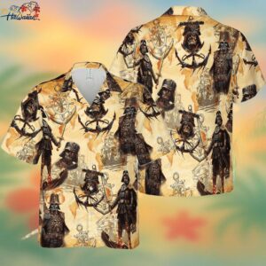 Darth Vader Reigns Supreme on Star Wars 3D Hawaiian Shirt Trendy Aloha 1