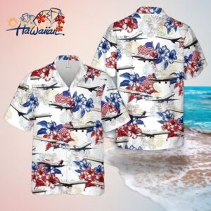 Delta Airlines Md 88 4Th Of July Trendy Hawaiian Shirt Trendy Aloha