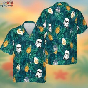 Dive into Star Wars Universe with Hawaiian 3D Shirt Artistry Trendy Aloha 1