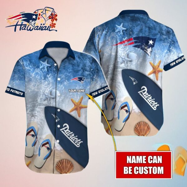 Embody New England Patriots in Hawaiian Threads Trendy Aloha