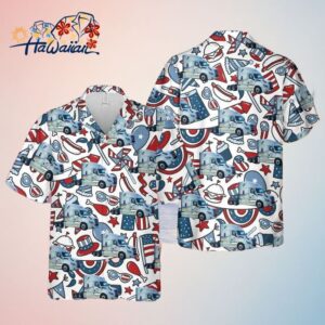 Freightliner Cascadia 2Nd Generation Cascadia 4Th Of July Hawaiian Trendy Aloha