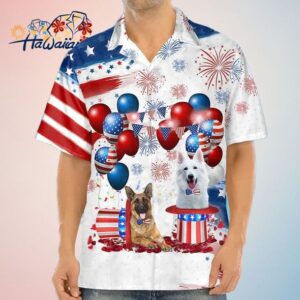 German Shepherd Independence Day Trendy Hawaiian Shirt For Men And Women 4Th Of July Trendy Hawaiia