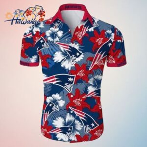 Great New England Patriots Hawaiian Shirt Hot Item for Fans Trendy Aloha