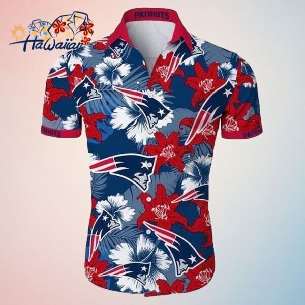 Great New England Patriots Hawaiian Shirt Hot Item for Fans Trendy Aloha