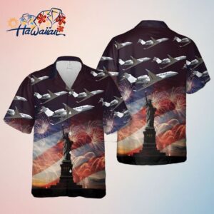 Gulfstream 4Th Of July Trendy Hawaiian Shirt For Men And Women Trendy Aloha