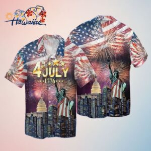 Happy 4Th Of July Independence Day American Flag Hawaiian Shirt Trendy Aloha 1