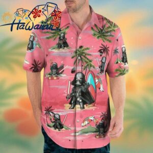 Hawaiian Attire Featuring Darth Vader Star Wars Design Trendy Aloha 1
