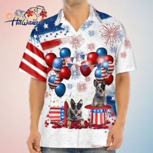 Heeler Independence Day Trendy Hawaiian Shirt For Men And Women 4Th Of July Trendy Hawaiian Shirt