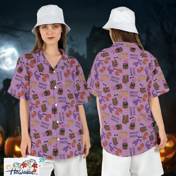 Hocus Pocus Sanderson Sisters Winifred Sarah Mary Aloha Shirt Trendy Aloha