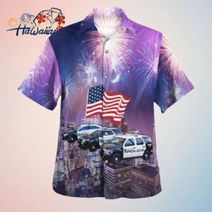 Houston Texas Houston Police Department 4Th Of July Hawaiian Shirt Trendy Aloha