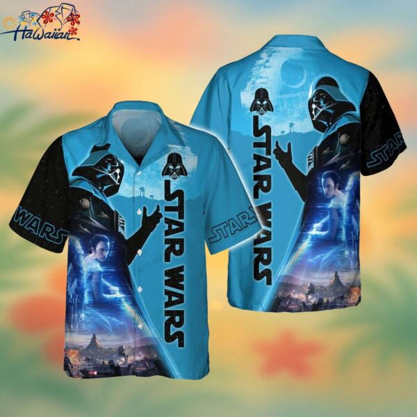 Immerse in Star Wars Adventure with 3D Hawaiian Shirt Trendy Aloha 1