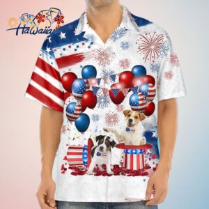 Jack Russell Terrier Independence Day Trendy Hawaiian Shirt For Men And Women 4Th Of July Trendy Ha