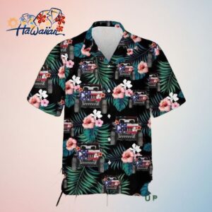 Jee Trendy Hawaiian Shirt American Flag 4Th Of July Trendy Hawaiian Shirt Trendy Aloha
