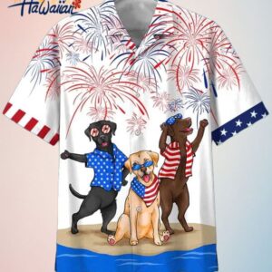 Mens Independence Day Is Coming Casual Trendy Hawaiian Shirt Usa Patriotic Trendy Hawaiian Shirt
