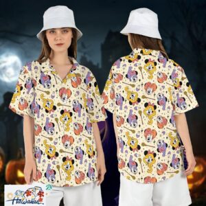 Minnie Mouse Witch Hocus Pocus Halloween Sanderson Sisters Top Trendy Aloha