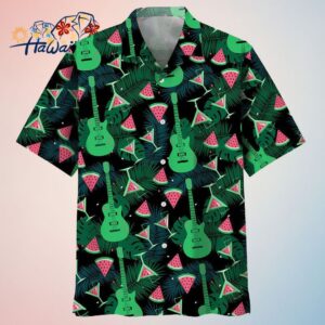 Motorcycle Tropical Flag Trendy Hawaiian Shirt Revving Up in Patriotic Paradise Trendy Aloha