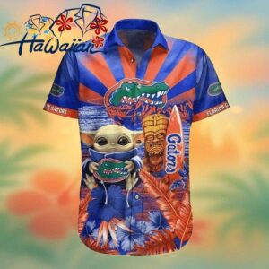 NCAA Florida Gators Baby Yoda Hawaiian Shirt Trendy Aloha 1