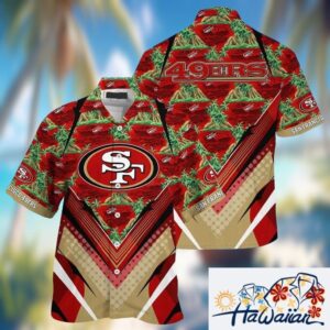 NFL San Francisco 49ers Hawaiian Shirt Beach Gift For Friend 1