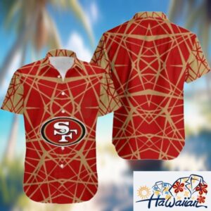 NFL San Francisco 49ers Hawaiian Shirt For Football Fans 1