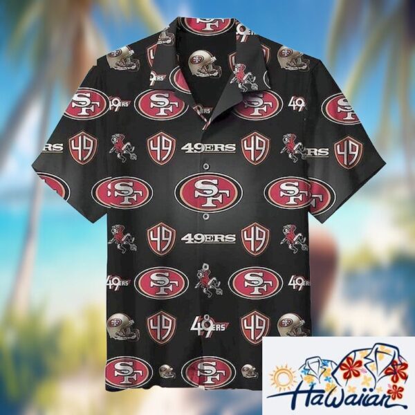 NFL San Francisco 49ers Hawaiian Shirt Gift For Football Players 1
