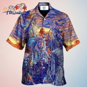 Native American Chief Respect Nature Hawaiian Shirt Trendy Aloha Trendy Aloha