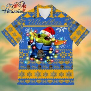 Ncaa Ucla Bruins Baby Yoda Christmas Trendy Hawaiian Shirt Aloha Shirt Trendy Aloha 1