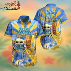 Ncaa Ucla Bruins Baby Yoda Trendy Hawaiian Shirt Aloha Shirt Trendy Aloha 1