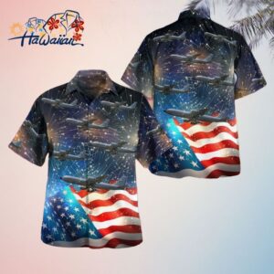 Nebraska Air National Guard Boeing Kc 135R Stratotanker 59 1495 4Th Of July Trendy Hawaiian Shirt