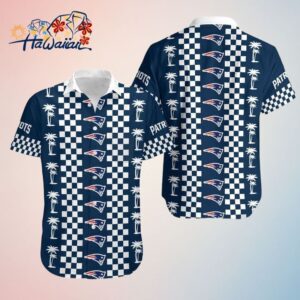 New England Patriots Coconut Trees Hawaiian Shirt and Shorts Summer Collection Trendy Aloha