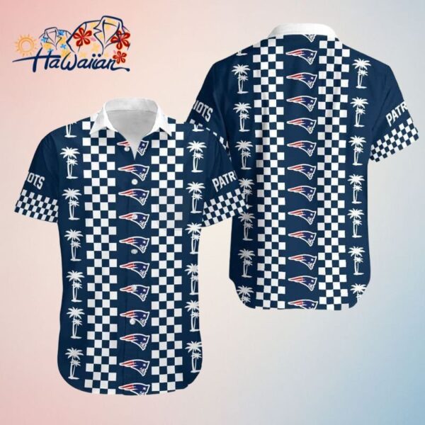 New England Patriots Coconut Trees Hawaiian Shirt and Shorts Summer Collection Trendy Aloha