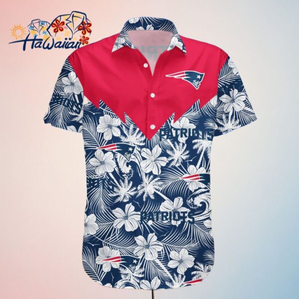 New England Patriots Hawaii Shirt Tropical Seamless NFL Trendy Aloha