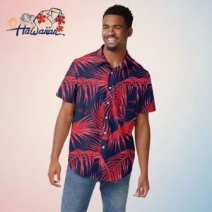 New England Patriots Hawaiian Button Up Shirt Trendy Aloha